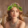 Унисекс Косплей Лавровый Лист Корона Повязка на Голову Король Греческий Лесной Венок Эльфийская Вечеринка Повязка на Голову Сказочный Лес Хэллоуин Головной Убор