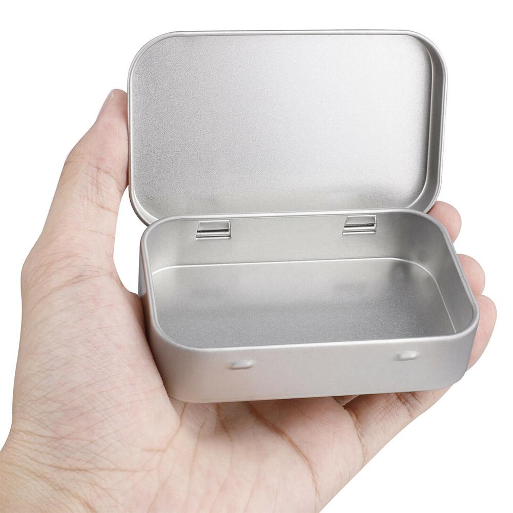 Metal Box Container Convenient Empty For Cosmetics