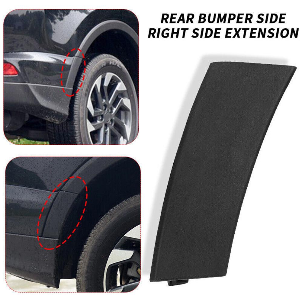 Молдинг бокового расширителя заднего бампера правый TO1183123 Подходит для 2016-2018 Toyota RAV4