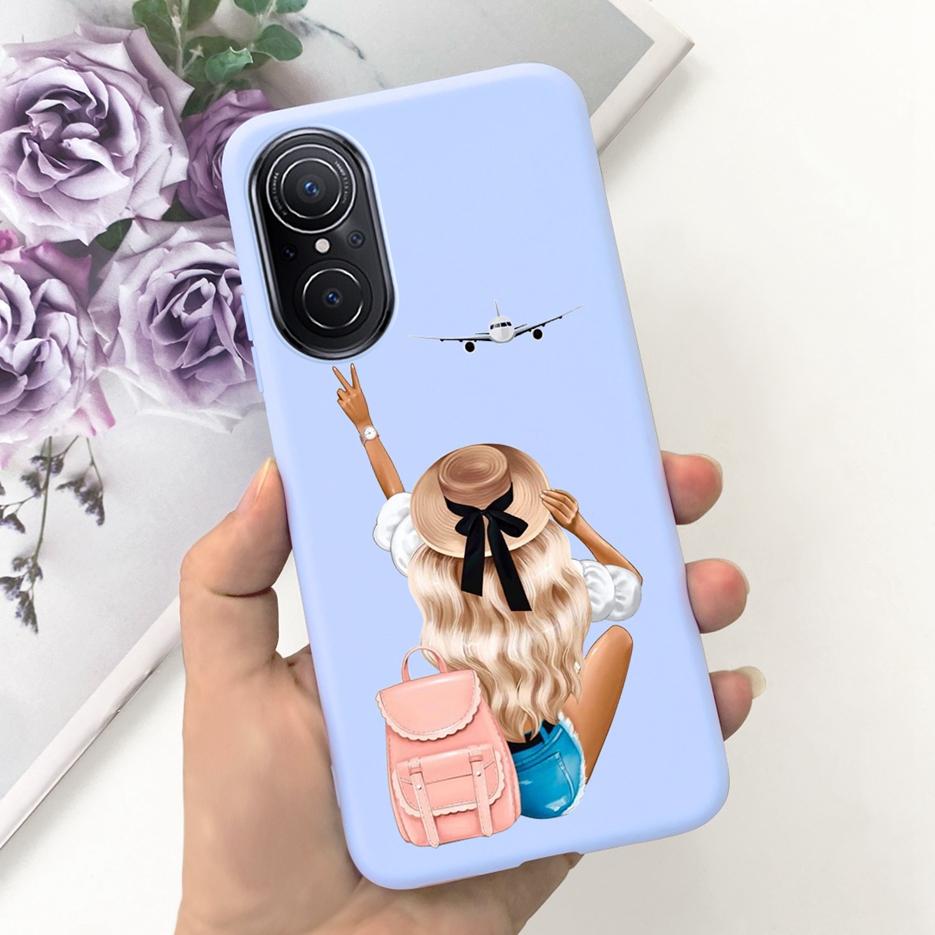 For Huawei Nova 9 SE Case JLN-LX1 JLN-LX3 Fashion Cartoon Cover Soft TPU Phone Case For Huawei Nova 9 Pro Nova9 SE Fundas Bumper