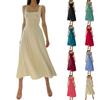 Women's Camisole Dress Sexy Cocktail Dresses For Women Evening Party Elegant Strappy Square Collar Dress