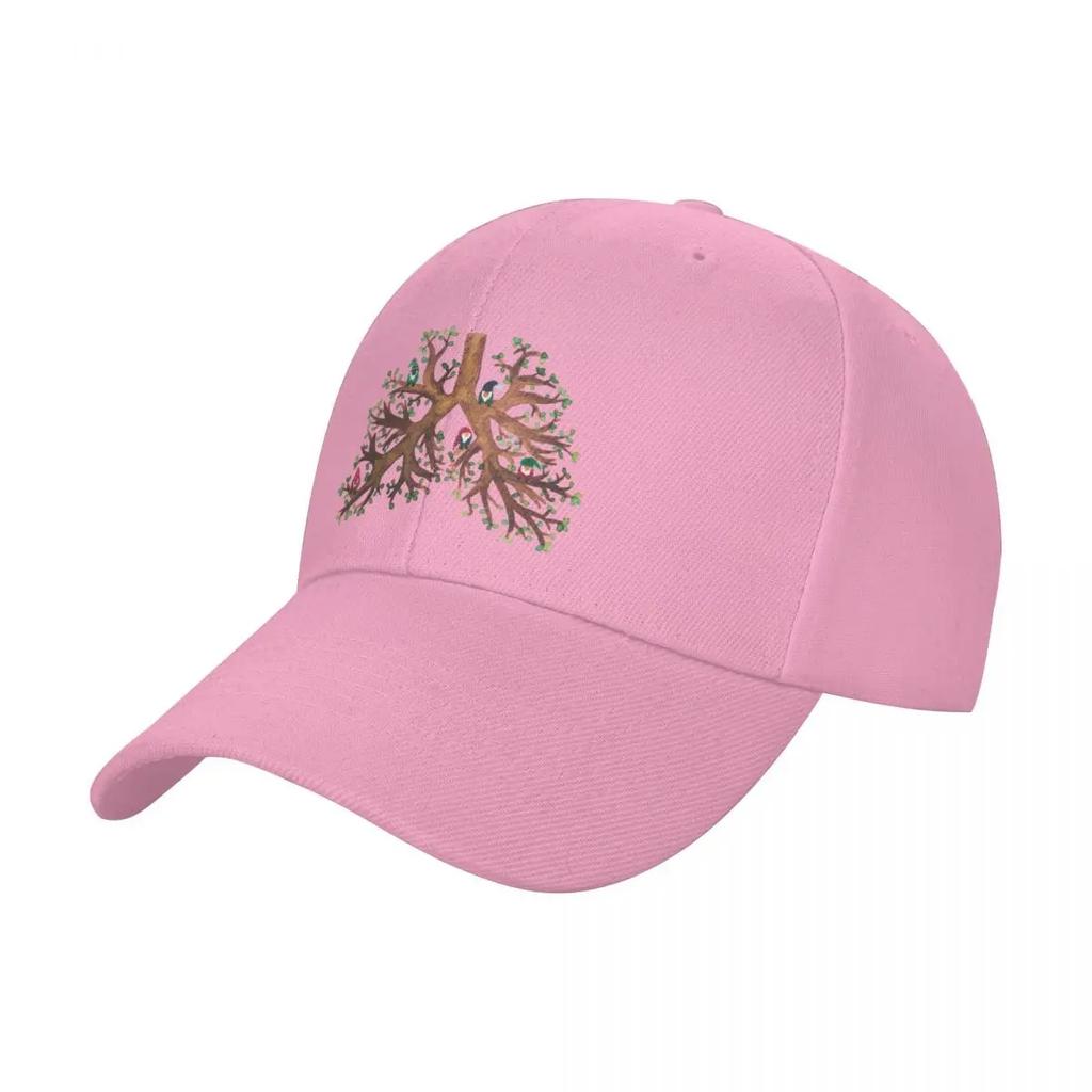 Tree Lungs with Gnomes Baseball Cap luxury woman cap Thermal Visor Luxury   Woman Mens