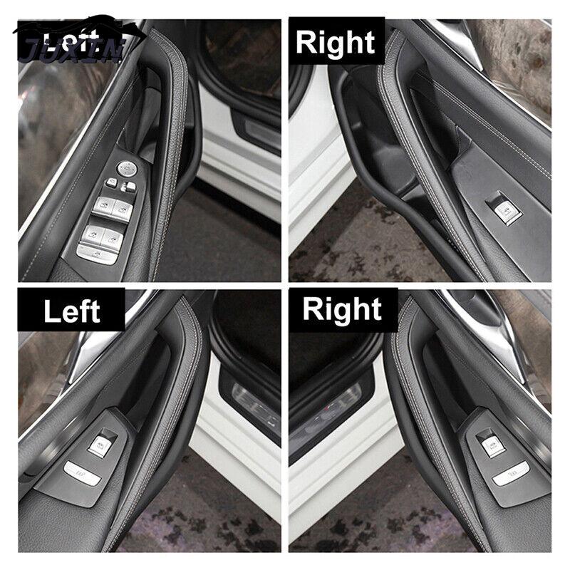 Накладка на внутреннюю дверную ручку, подходящая для BMW 5 серии 2018-2023 G30 G38 530i, черная