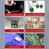 10-кратная ручная лупа с 6 светодиодами, перезаряжаемая через USB, портативная лупа для оценки ювелирных изделий, монет, драгоценных камней