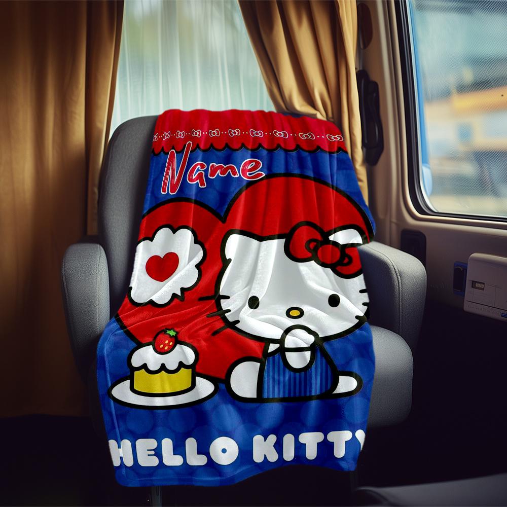 Hello Kitty Lion Leopard Print Rv Blanket Soft Cozy Lightweight Allseason Multipurpose Throw For Picnics Couches Camping Bed Rvs Perfect Gift For