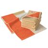 Bloom Imabari Towel Certified Face Towel Set of 4 Cocktail Towel Made In Japan (Mocha Orange)