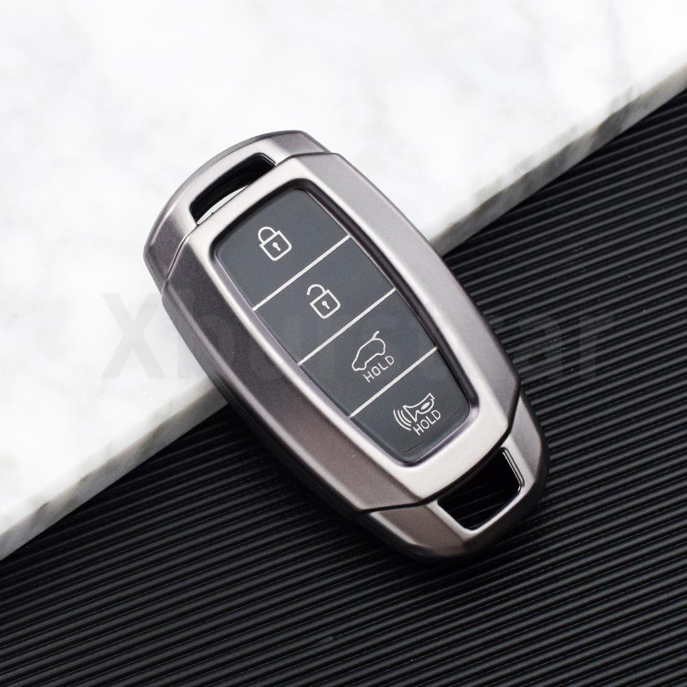 Чехол-оболочка для автомобильного ключа из ТПУ с 3/4/5 кнопками для Hyundai I30 Ix25 Elantra Solaris Azera Grandeur Ig Tm Accent Santa Fe Palisade