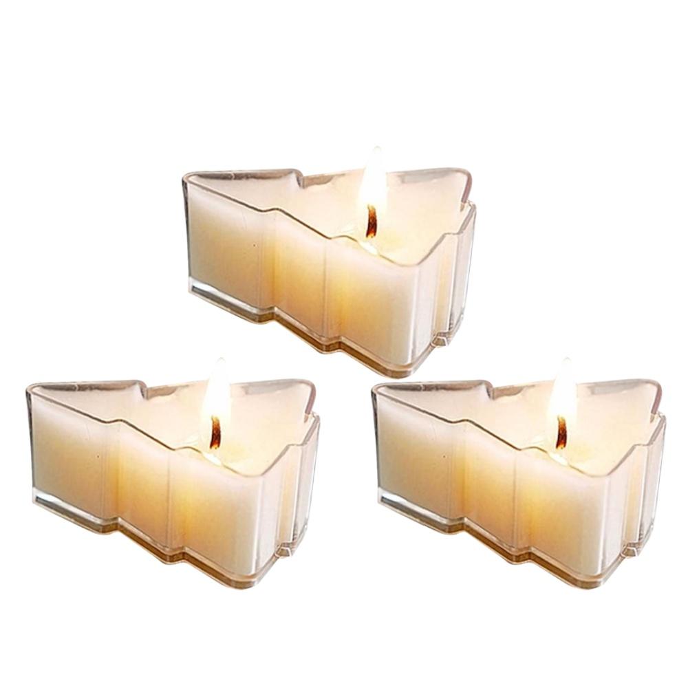 Christmas Tree Shaped Scented Aromatherapy Candle Soy Wax Long-Lasting Scented Decorative Candles Festive Home Party Decoration