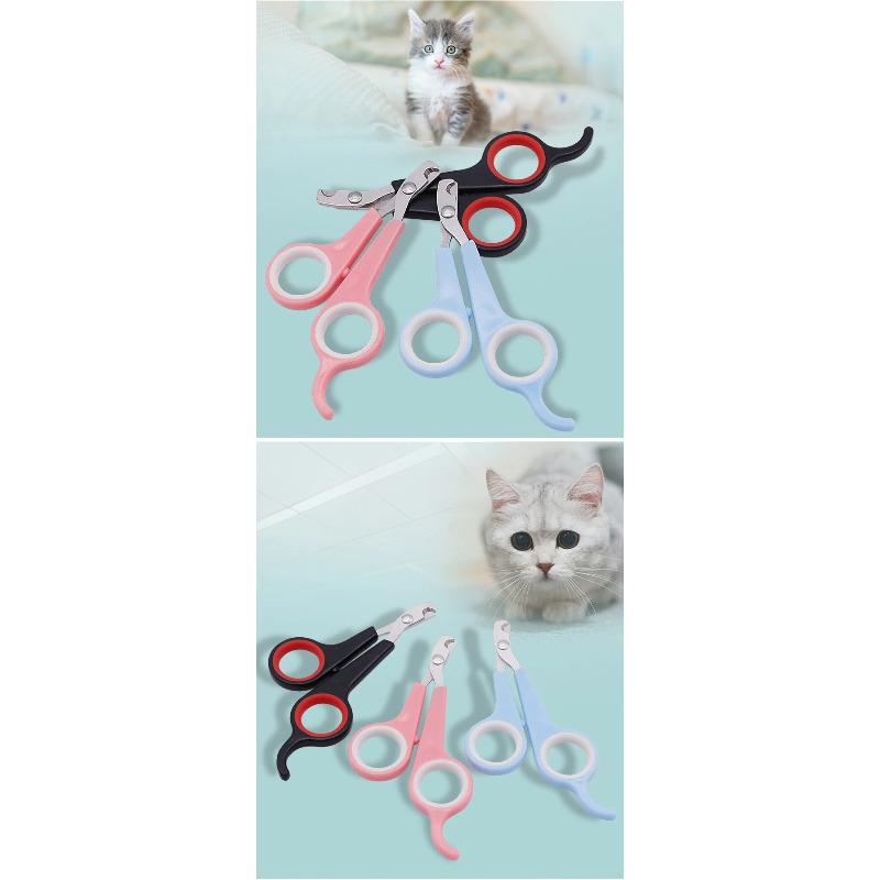 Нержавеющая сталь для домашних животных, щипцы для ногтей, ножницы, средства по уходу за домашними животными, кусачки для ногтей, средства по уходу за когтями кошек, чистящие и ухаживающие принадлежности