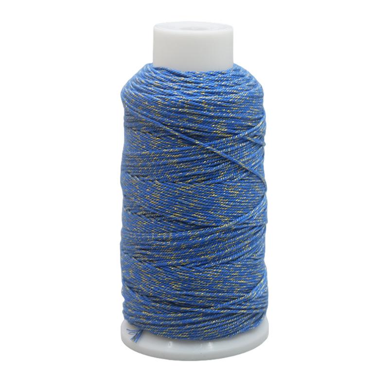 Большой рулон 100 г золотая хлопковая нить для ручного плетения 1,0 мм тибетская ручная веревка кисточка нить Diy Wenwan Bodhi специальная плетеная нить