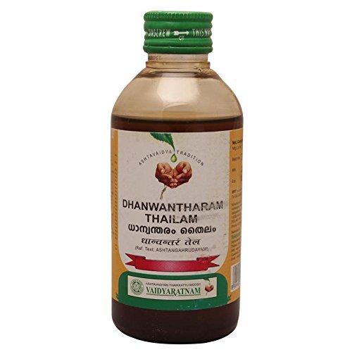 VAIDYARATNAM Dhanwantharam Thailam, Коричневый, 200 г
