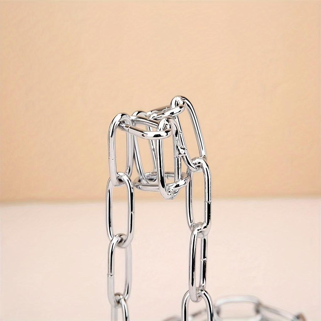 Железная цепь держатель для винной бутылки, Декоративная подвесная винная стойка, Оригинальная подвесная подставка для бутылки, Современный аксессуар для домашнего декора