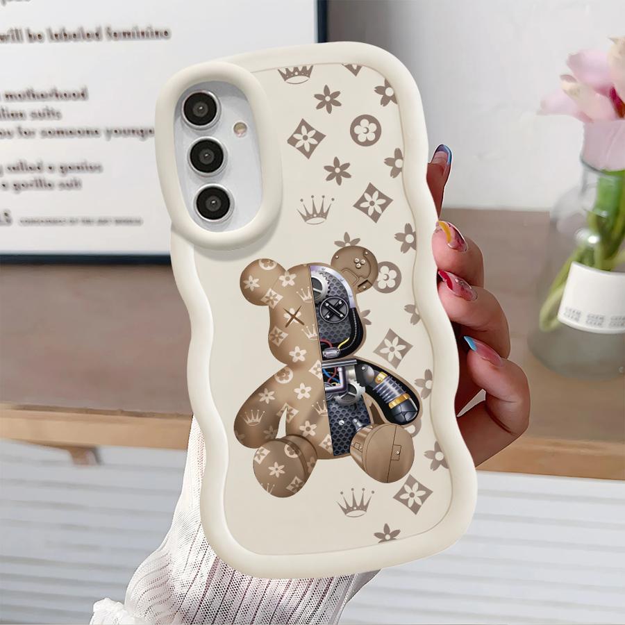 Luxury Robots Bears Fashion Case for Samsung Galaxy A13 A36 A15 A11 A14 A16 A12 A33 A35 A21s A26 A34 Soft Phone Cover