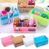 Creative Multifunction Plastic Cosmetic Storage Boxs Bathroom Vanity Desktop Jewelry Organizers