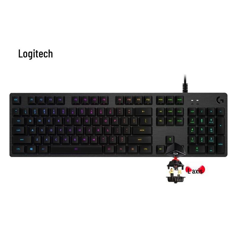 Logitech Механическая игровая клавиатура G512 CARBON RGB
