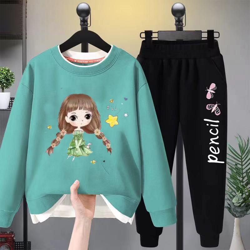 Детский костюм Модный свитер из двух частей