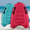 Outdoor Inflatable Surfboard Solid Color Buoy Kickboard Kids Safe Sea Surfing Board
