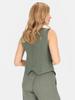 WOMEN' STRIPED LINEN VEST