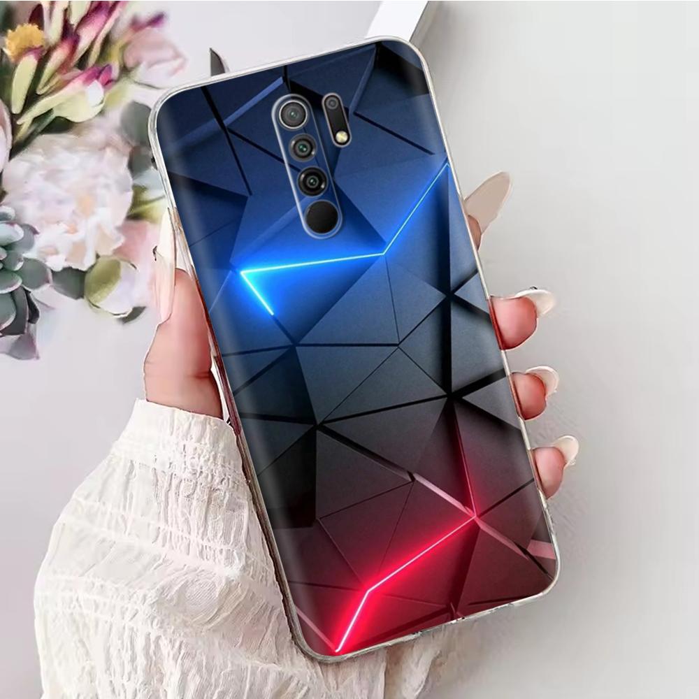 Чехол для телефона для Xiaomi Redmi 9 Чехол Мягкий ТПУ Силиконовая Задняя крышка для Xiaomi Redmi 9 Redmi9 Чехол Прозрачный Бампер Чехол Fundas