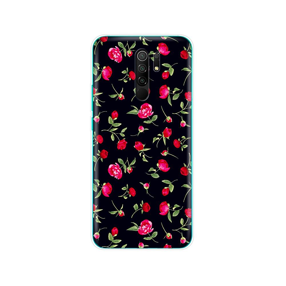 For Xiaomi Redmi 9 Case Silicon Back Cover Phone Case For Redmi 9 Soft Case 6.53 Inch Etui Coque Bumper Shockproof Protective