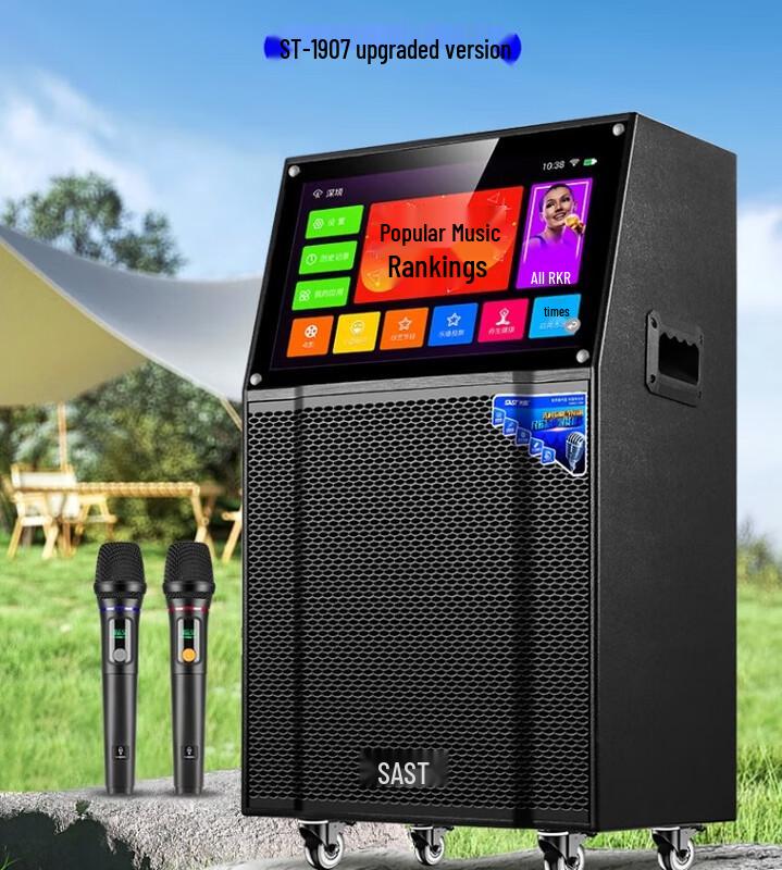 SAST Домашняя KTV караоке-машина с 22-дюймовым дисплеем
