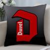 Наволочка с дизайном пива D-Duvel, короткий плюш, наволочки, диванная декоративная, подарок для дома, двусторонняя печать, наволочка для подушки