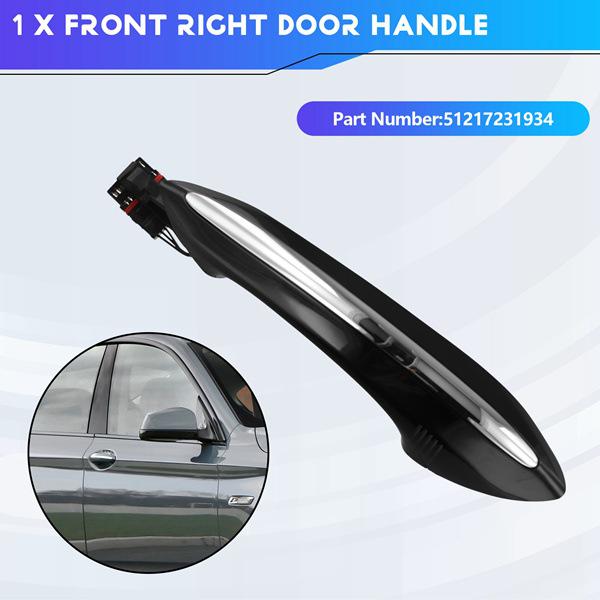 51217231934: Left-Hand Drive BMW Front Right Door Handle