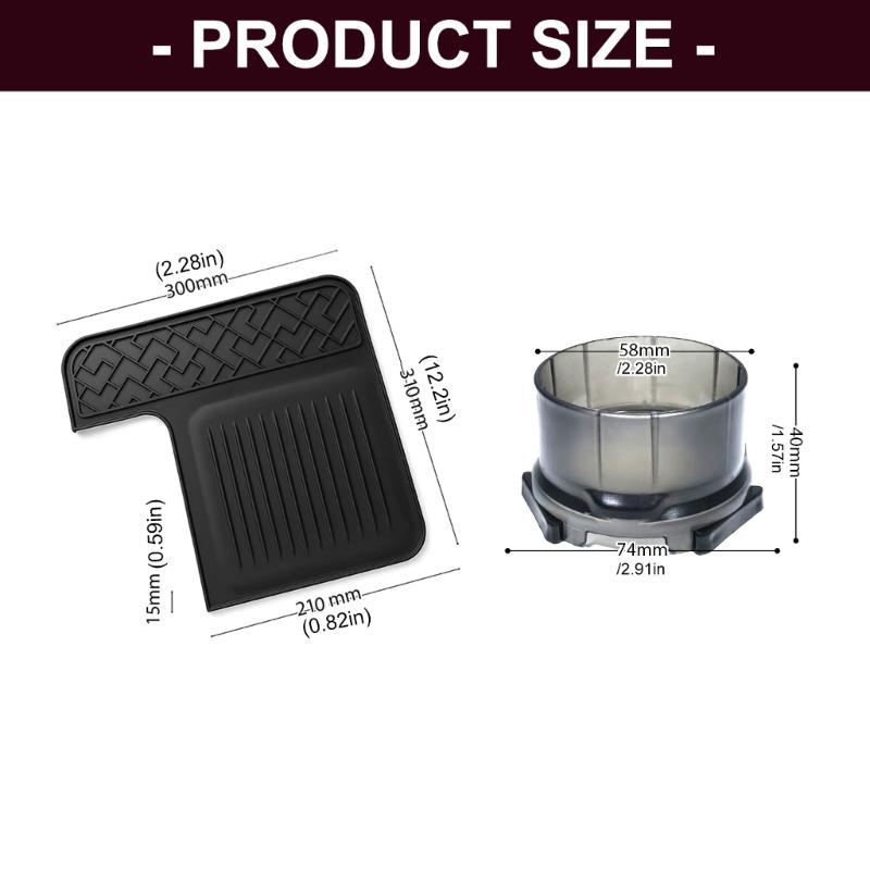 Коврик для верхней крышки эспрессо-кофемашины Для ES601/655/701 Защитная накладка на верхнюю часть кофемашины Теплоизоляционная накладка Кофейные аксессуары