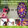 Dart Board for Kids Shooting Games with Toy Guns Sticky Balls Darts Indoor Outdoor Party Sport Toys Birthday Gift for Boys Girls