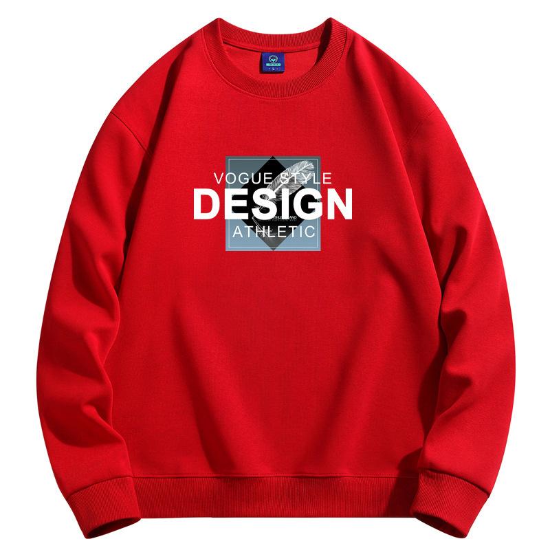 Дизайнерский узор, мужская толстовка с круглым вырезом, модная повседневная толстовка с длинным рукавом, большого размера