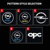 2 pieces LED Car Door Lights Welcome Light Emblem Logo Lamps For Opel Insignia A B 2009-2017 Antara 2008-2018 car accessories