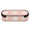 Pen Case Smooth Zipper Roomy Interior 300D Polyester with Main Compartment Mesh Pocket and Pen Slots for College and School Use