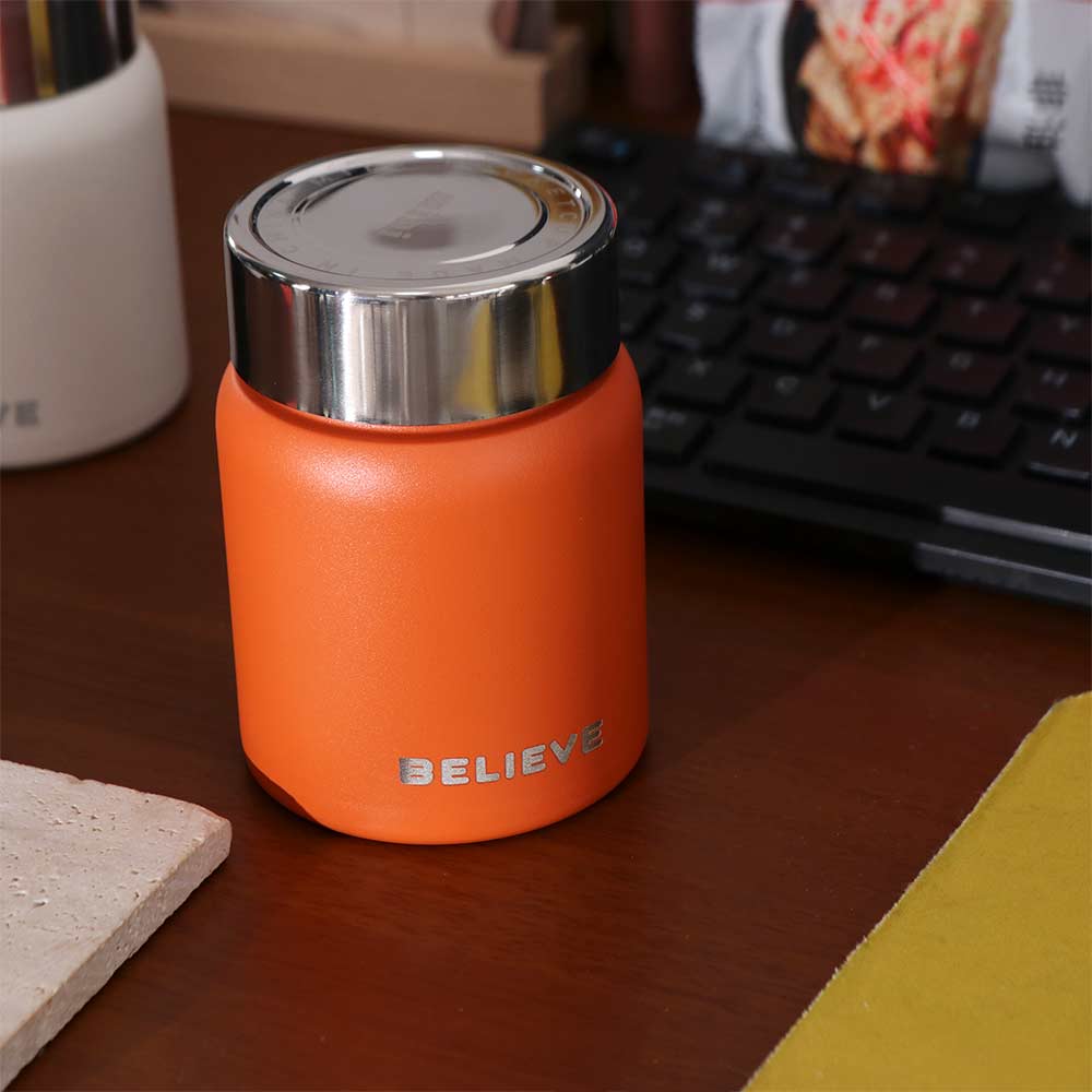 Stainless Steel Mini Thermos Cup Insulated Portable Vacuum Flask Mini Pocket Cup  Outdoor Sports