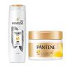 Набор шампунь и маска для волос Pantene Black & Shiny