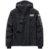Windbreaker Windbreaker Jumper Outer Jacket Spring Autumn Winter Street Style Black 2XL [LIEBO] Men's