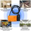 Tuya WiFi Temperature Humidity Sensor With External Probe for Smart Home Hygrometer APP Monitoring For Plants Aquarium Winery