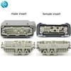 Rectangular Heavy Duty Connector HDC-HK-4/8 12 Core P Waterproof Aviation Industrial Machine Tool Plug Socket 80A+16A 500V