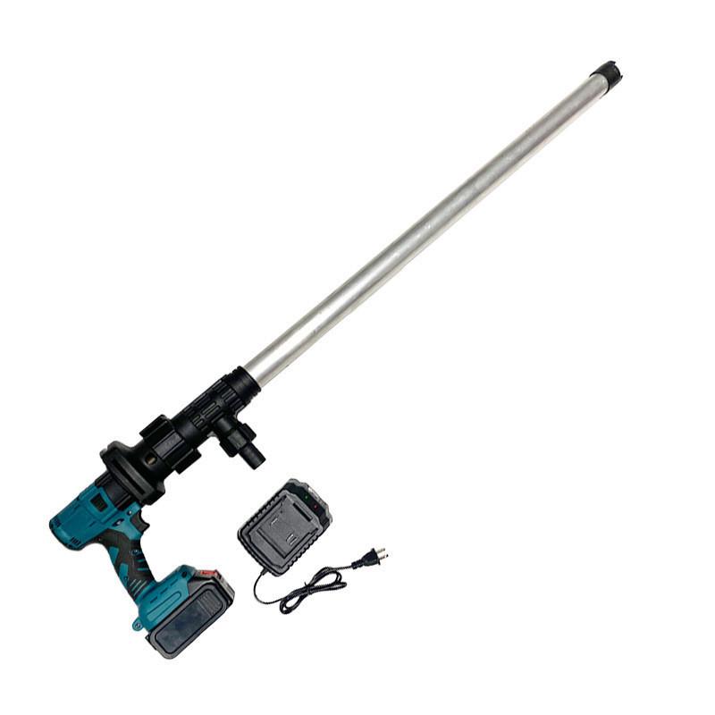 Высокомощный бесщеточный масляный насос, портативный насос для извлечения жидкости, большая емкость, литий-ионный дизельный насосный агрегат, синий