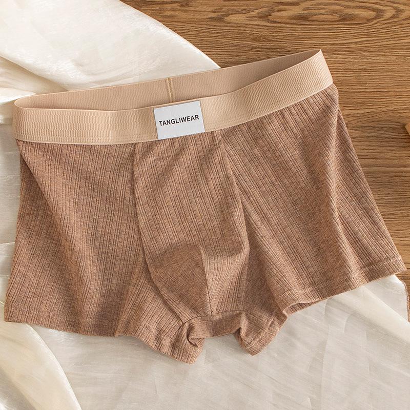 Мужские боксеры-брифы из чистого хлопка с антибактериальным эффектом «Звездное небо 2025» - Мягкая, дышащая, влагоотводящая ткань