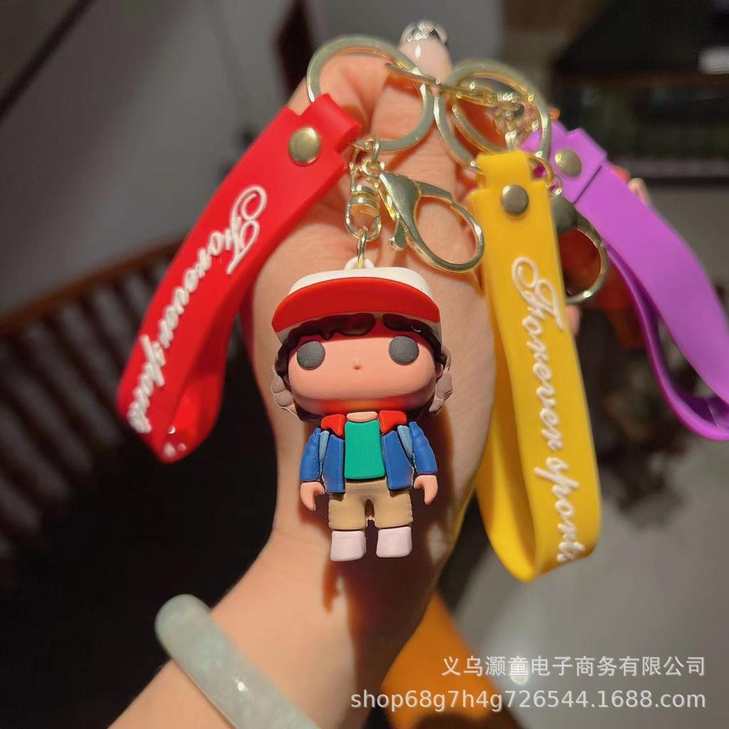 Американский брелок для ключей с куклой, милый кулон в виде куклы