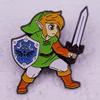 Брошь-значок с артом из аниме-игры Zelda