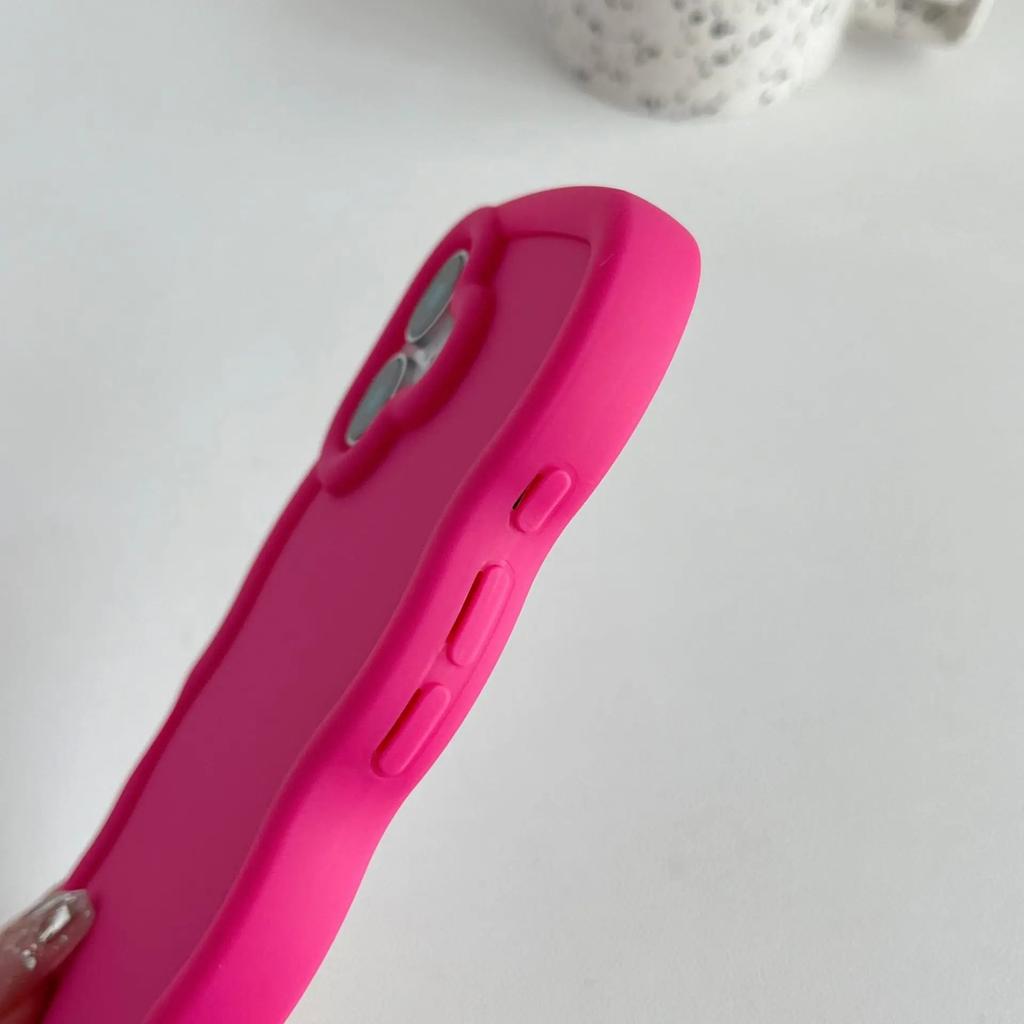 Однотонный чехол Macaron для iPhone 16 15 14 13 12 11 Pro Max 7/8 Plus X XR XSmax Realme Silicone TPU Soft Противоударный защитный чехол