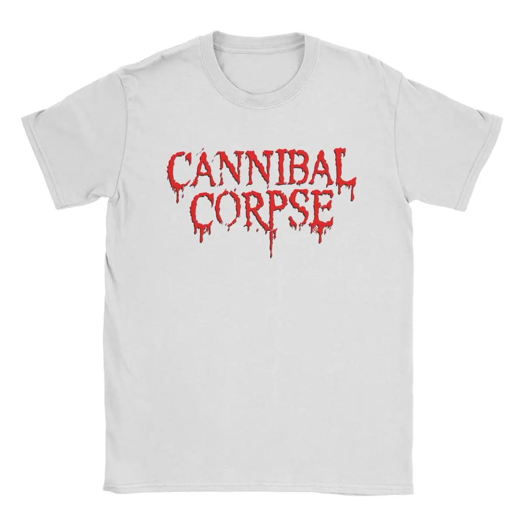 Cannibal-Corpse-Symbol Men's T Shirt Novelty Tee Shirt Short Sleeve Crew Neck T-Shirts Pure Cotton 4XL 5XL Clothing