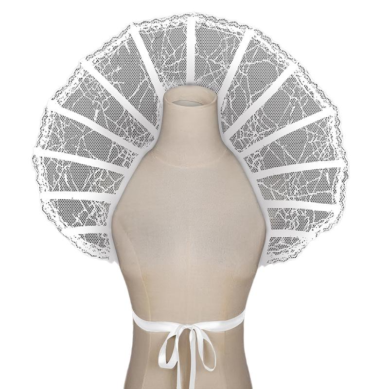 1 шт. Средневековые Ретро Готические Накидки Пончо Эпохи Возрождения Стойка Воротник Кружевная Накидка Хэллоуин Ролевая Игра Вечеринка Наряд Косплей Реквизит