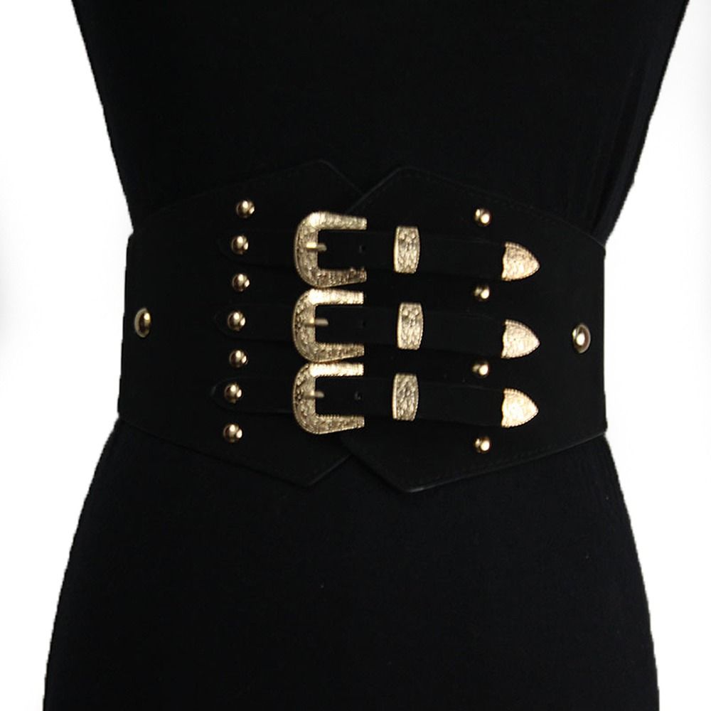 Аксессуары Корсет Топ Металлическая Пряжка Корейский Поясной Ремень Украшение Пальто Женский Пояс Поясные Ремни