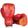 Боксерские перчатки LangRay Перчатки для боксерских тренировок Тренировочные специальные тренировочные дышащие боевые искусства каратэ детские искусственная кожа детские родитель-ребенок (Красный,