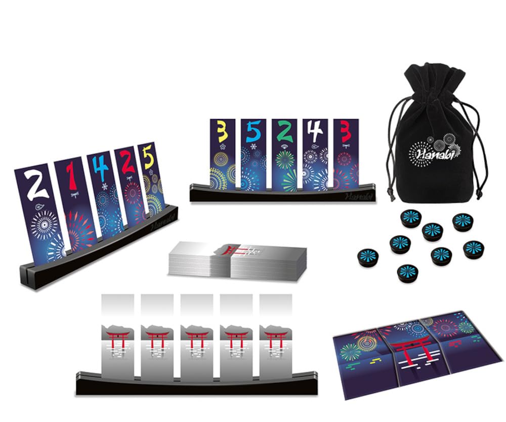 HobbyJAPAN Звездная Мина для возрастов от 8 лет и Настольная игра Фейерверк (Японская версия) (2-5 игроков, 25-45 минут, вверх)