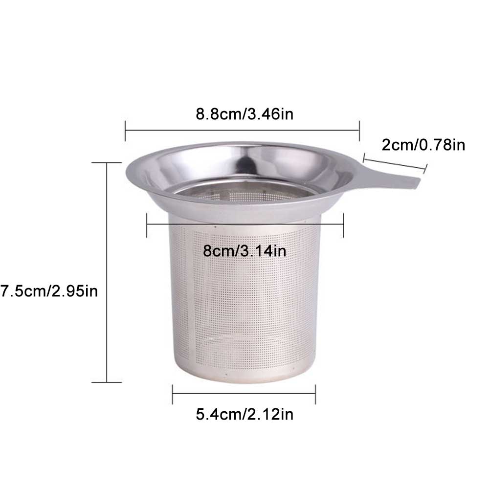 304 нержавеющая сталь многоразовый заварник для чая чайный фильтр чайный лист специи чайный фильтр кухонные принадлежности ручка зажим сито для чая чай