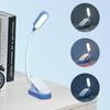 Светодиодная лампа-клипса для чтения с USB-подзарядкой: Защита глаз, Портативный мини-настольный светильник для студентов и ночного чтения