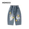Осенние повседневные джинсы для мальчиков MOMOCO